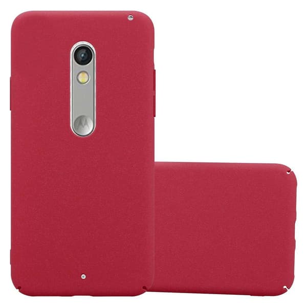 Motorola MOTO X PLAY Cover Etui Case (Rød) FROSTIG RØD