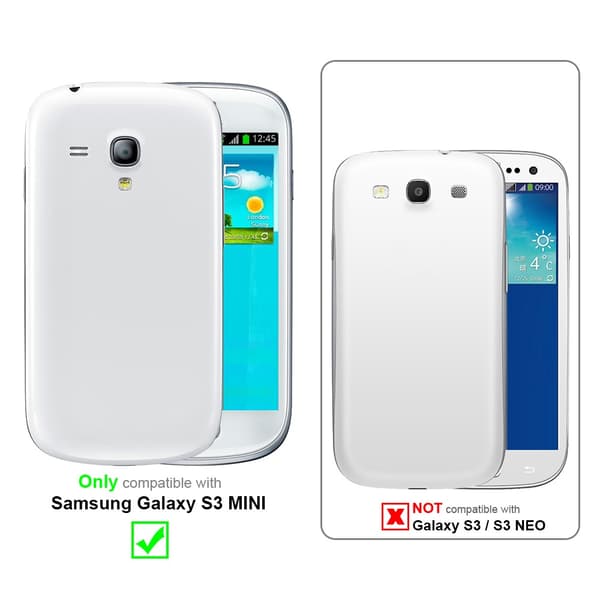 Samsung Galaxy S3 MINI Fodral Skal Hard Case Mobilskydd i Frosted utseende mot repor och stötar
