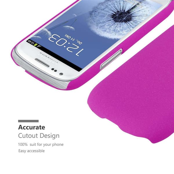 Samsung Galaxy S3 MINI Fodral Skal Hard Case Mobilskydd i Frosted utseende mot repor och stötar