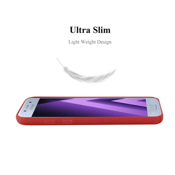 Deksel for Samsung Galaxy A3 2017 Hardt Case Beskyttende i frostet look mot riper og støt