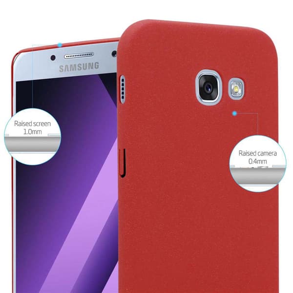 Deksel for Samsung Galaxy A3 2017 Hardt Case Beskyttende i frostet look mot riper og støt
