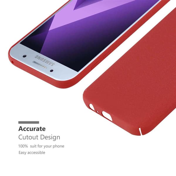 Deksel for Samsung Galaxy A3 2017 Hardt Case Beskyttende i frostet look mot riper og støt