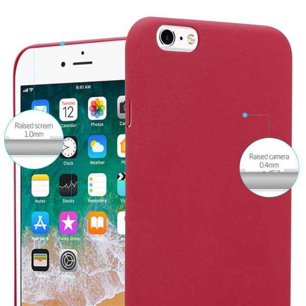 iPhone 6 PLUS / 6S PLUS Suojakuori Hard Case Suojakotelo himmeällä ulkonäöllä naarmuja ja iskuja vastaan