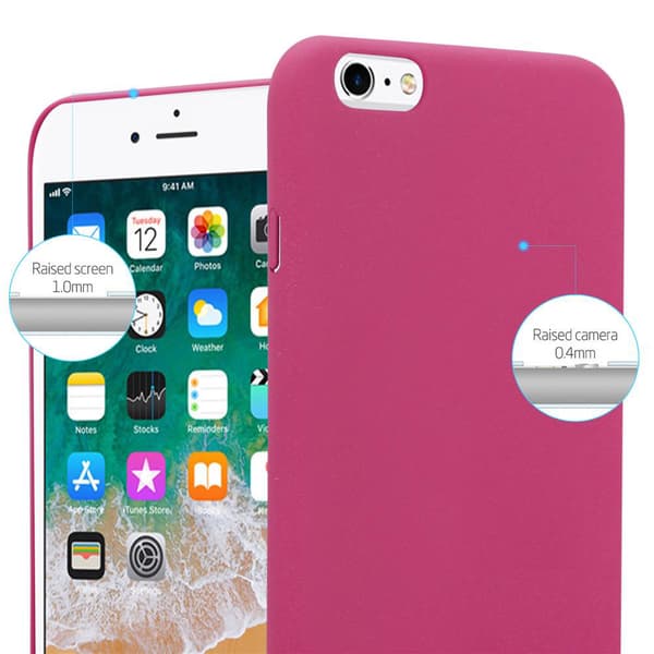iPhone 6 PLUS / 6S PLUS Suojakuori Hard Case Suojakotelo himmeällä ulkonäöllä naarmuja ja iskuja vastaan