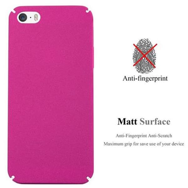 iPhone 5 / 5S / SE 2016 Fodral Skal Hard Case Mobilskydd i Frosted utseende mot repor och stötar