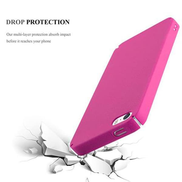 iPhone 5 / 5S / SE 2016 Fodral Skal Hard Case Mobilskydd i Frosted utseende mot repor och stötar