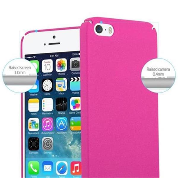 iPhone 5 / 5S / SE 2016 Fodral Skal Hard Case Mobilskydd i Frosted utseende mot repor och stötar