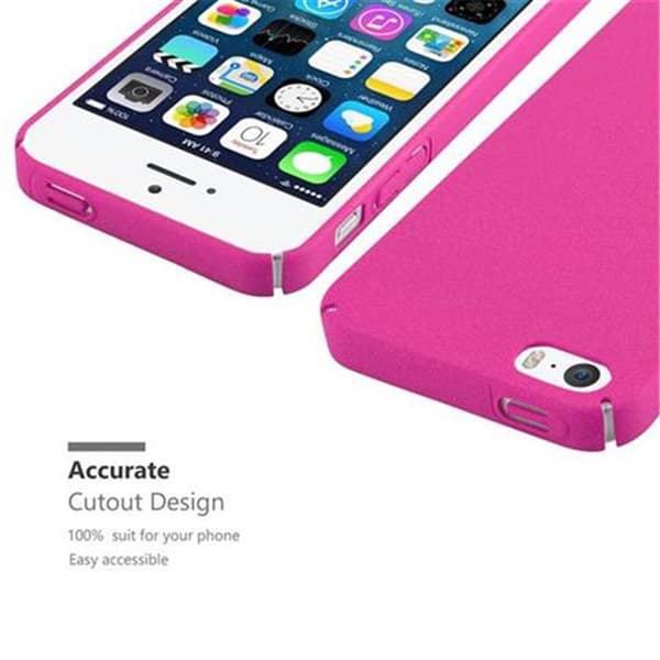 iPhone 5 / 5S / SE 2016 Fodral Skal Hard Case Mobilskydd i Frosted utseende mot repor och stötar