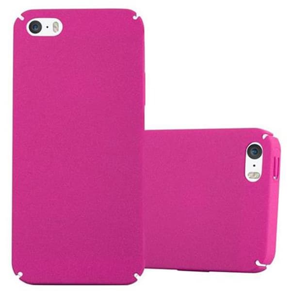 iPhone 5 / 5S / SE 2016 Fodral Skal Hard Case Mobilskydd i Frosted utseende mot repor och stötar FROSTY ROSA
