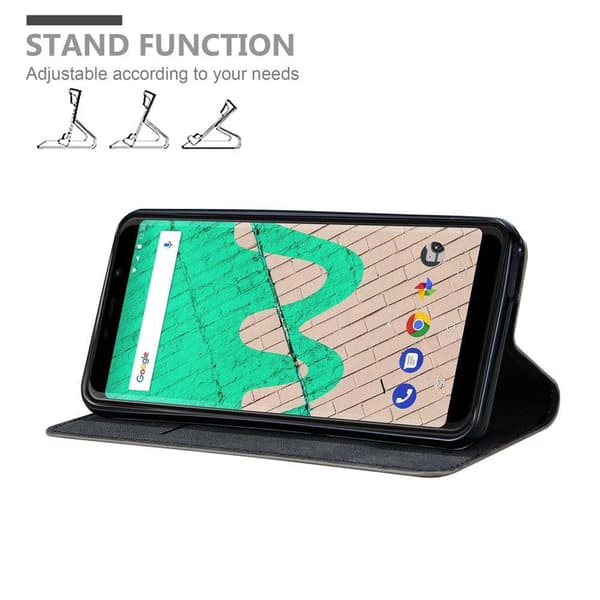 WIKO VIEW MAX Cover Etui Case (Brun)