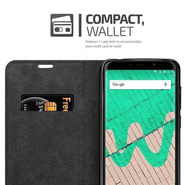 WIKO VIEW MAX Cover Etui Case (Brun)