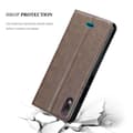 Miniatyrbillede 8 af 8: WIKO VIEW MAX Cover Etui Case (Brun)