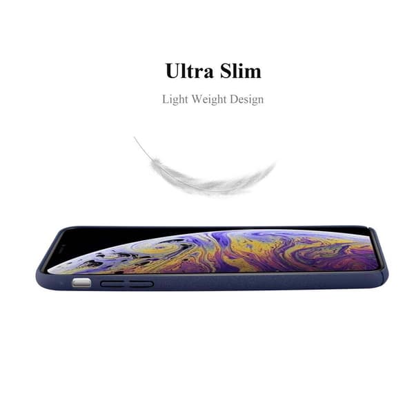 Deksel for iPhone XS MAX Hardt Case Beskyttende i frostet look mot riper og støt