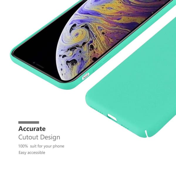 iPhone XS MAX Suojakuori Hard Case Suojakotelo himmeällä ulkonäöllä naarmuja ja iskuja vastaan