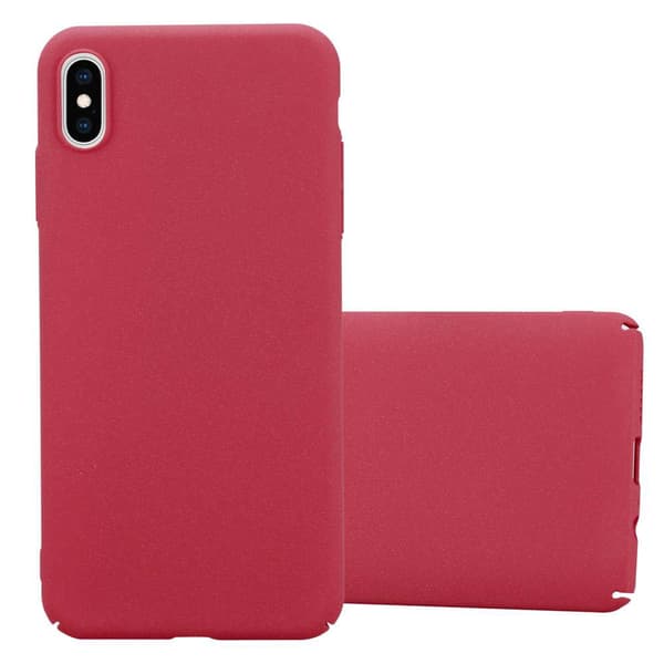 Deksel for iPhone XS MAX Hardt Case Beskyttende i frostet look mot riper og støt