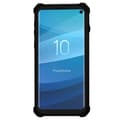Miniatyrbilde 4 av 7: Deksel for Samsung Galaxy S10 PLUS 2-i-1 beskyttelsesdeksel med TPU-silikonkant og bakside av akrylglass