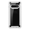 Miniatyrbilde 3 av 7: Deksel for Samsung Galaxy S10 PLUS 2-i-1 beskyttelsesdeksel med TPU-silikonkant og bakside av akrylglass