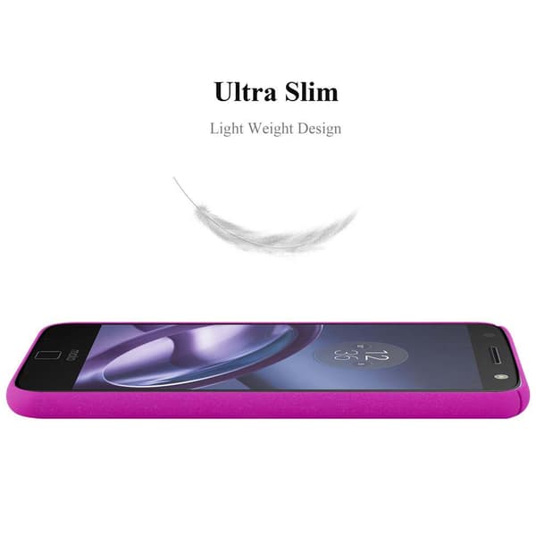 Deksel for Motorola MOTO Z Hardt Case Beskyttende i frostet look mot riper og støt