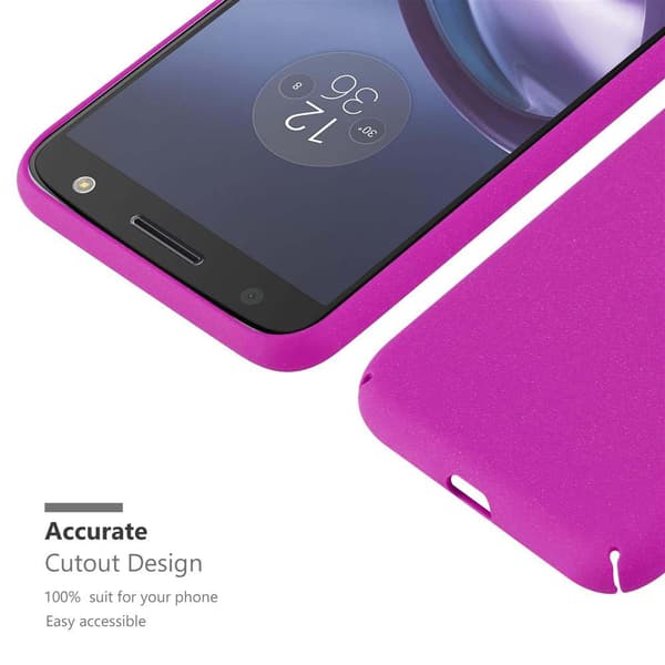 Deksel for Motorola MOTO Z Hardt Case Beskyttende i frostet look mot riper og støt