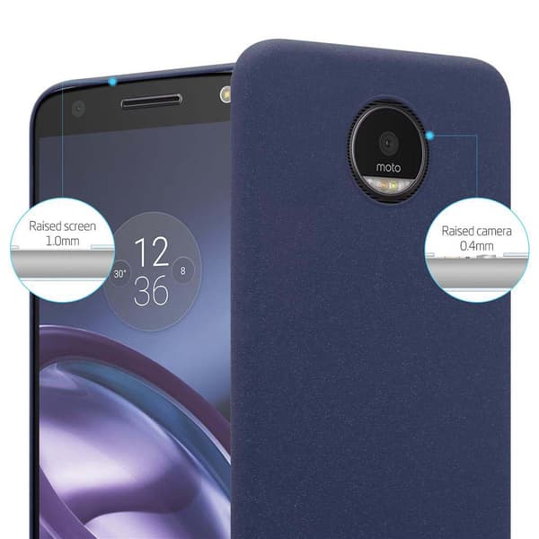 Deksel for Motorola MOTO Z Hardt Case Beskyttende i frostet look mot riper og støt
