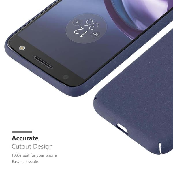 Deksel for Motorola MOTO Z Hardt Case Beskyttende i frostet look mot riper og støt