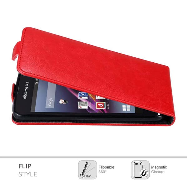 Skyddsfodral för Sony Xperia Z1 COMPACT Fodral Skal i flipdesign med magnetisk stängning Case Cover