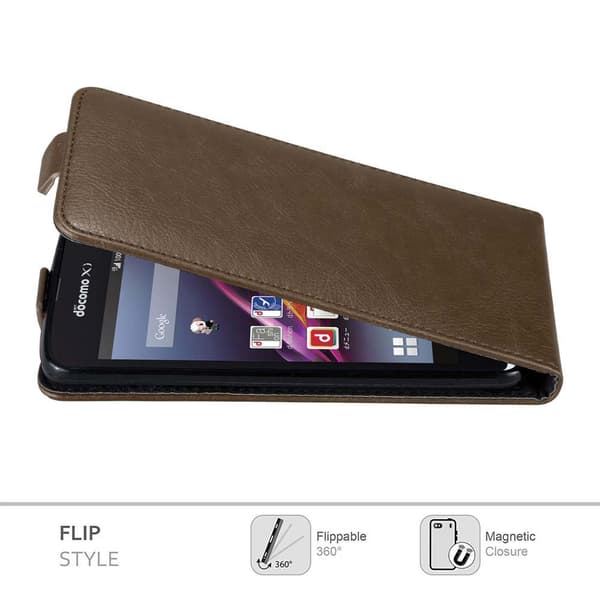 Sony Xperia Z1 COMPACT Pungetui Flip Cover ()