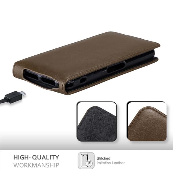 Sony Xperia Z1 COMPACT Pungetui Flip Cover ()