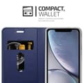Miniatyrbilde 5 av 8: Deksel til Apple iPhone XS MAX Lommebokdeksel med magnetisk lukking, stativfunksjon og kortlomme