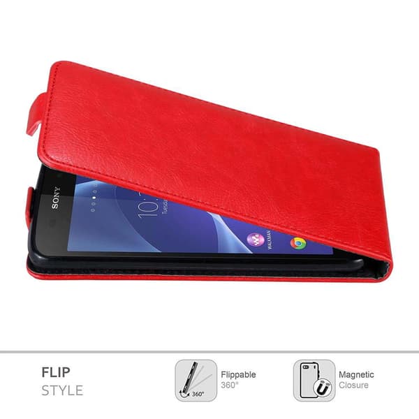 Sony Xperia Z3 Suojakotelo Suojakuori Lompakkokotelo Matkapuhelinkotelo flip muotoilu magneettisuljenta