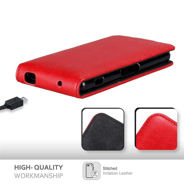 Deksel til Sony Xperia Z3 COMPACT Flip Etui med magnetisk lukking
