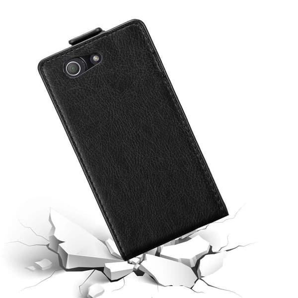 Deksel til Sony Xperia Z3 COMPACT Flip Etui med magnetisk lukking