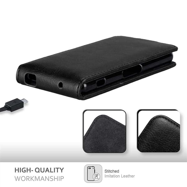 Deksel til Sony Xperia Z3 COMPACT Flip Etui med magnetisk lukking