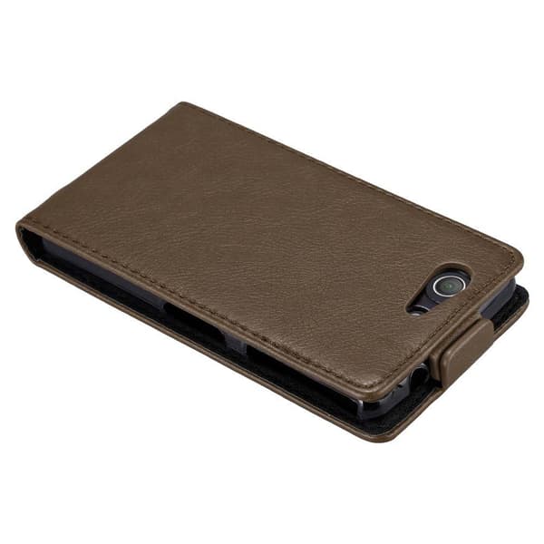 Deksel til Sony Xperia Z3 COMPACT Flip Etui med magnetisk lukking