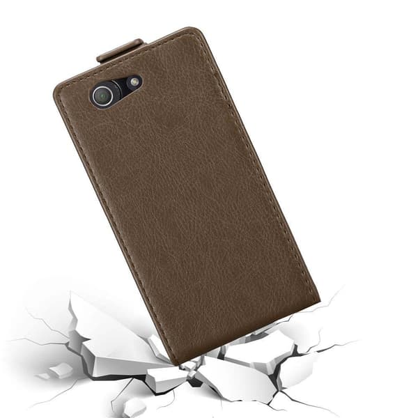 Deksel til Sony Xperia Z3 COMPACT Flip Etui med magnetisk lukking