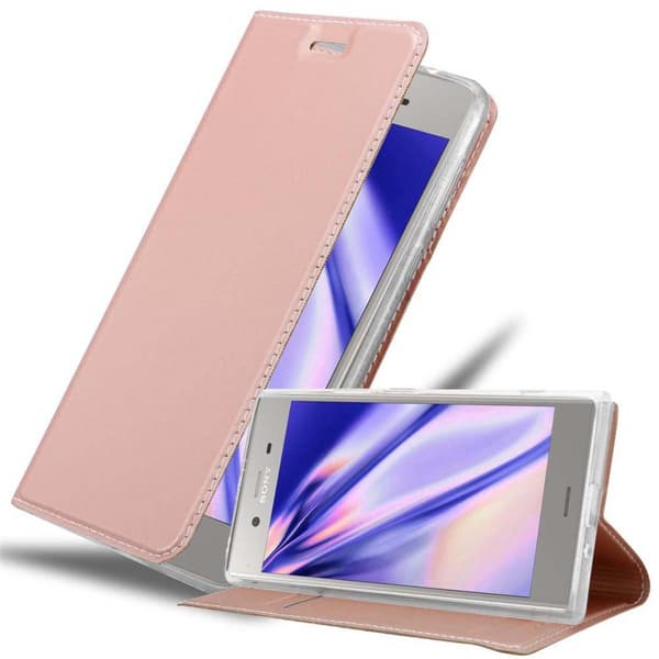 Sony Xperia XZ1 Skal Fodral med magnetisk stängning, ståfunktion och kortficka Mobilskydd