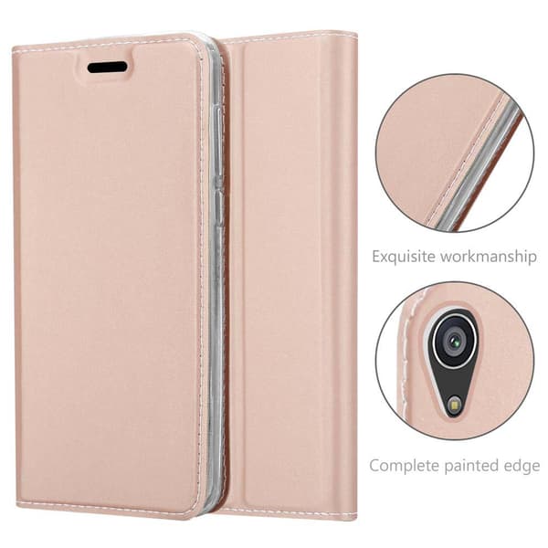 Sony Xperia Z5 PREMIUM Skal Fodral med magnetisk stängning, ståfunktion och kortficka Mobilskydd