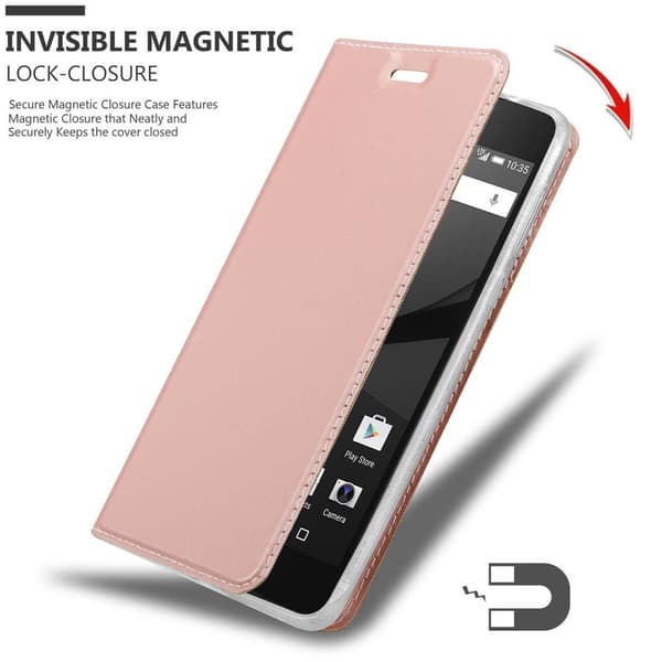 Deksel til Sony Xperia Z5 PREMIUM Lommebokdeksel med magnetisk lukking, stativfunksjon og kortlomme