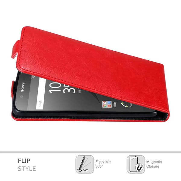 Skyddsfodral för Sony Xperia Z5 Fodral Skal i flipdesign med magnetisk stängning Case Cover