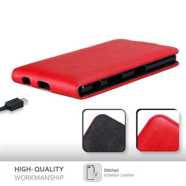 Skyddsfodral för Sony Xperia Z5 Fodral Skal i flipdesign med magnetisk stängning Case Cover
