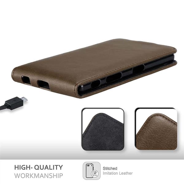 Skyddsfodral för Sony Xperia Z5 Fodral Skal i flipdesign med magnetisk stängning Case Cover