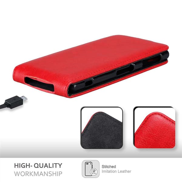 Skyddsfodral för Sony Xperia Z1 Fodral Skal i flipdesign med magnetisk stängning Case Cover