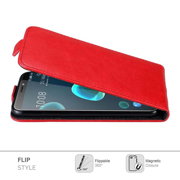 Skyddsfodral för HTC Desire 12 PLUS Fodral Skal i flipdesign med magnetisk stängning Case Cover