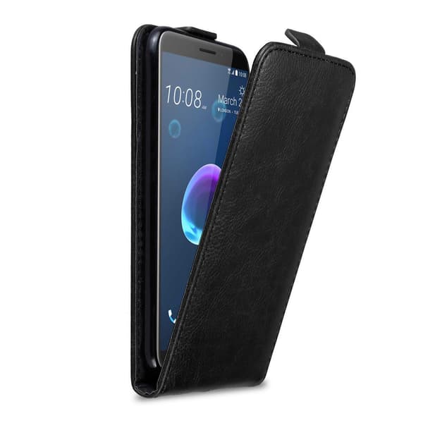 Deksel til HTC Desire 12 Flip Etui med magnetisk lukking