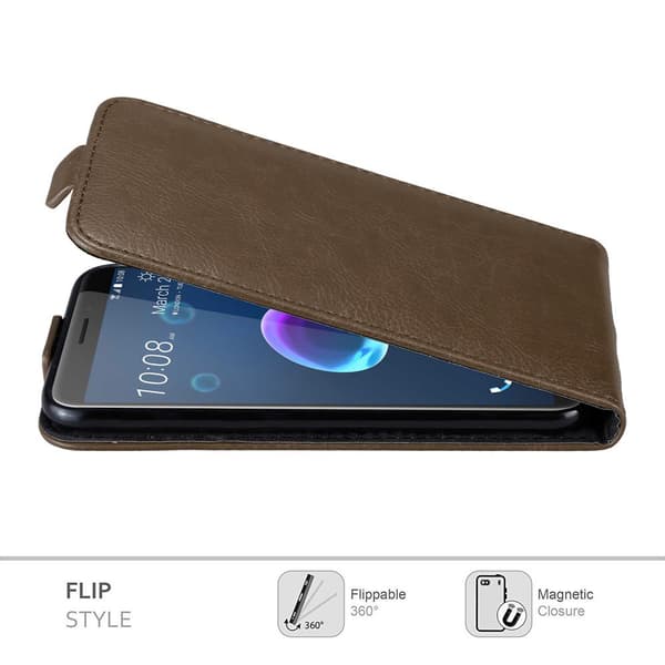 Skyddsfodral för HTC Desire 12 Fodral Skal i flipdesign med magnetisk stängning Case Cover