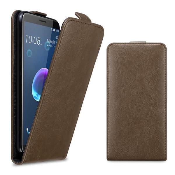 Deksel til HTC Desire 12 Flip Etui med magnetisk lukking