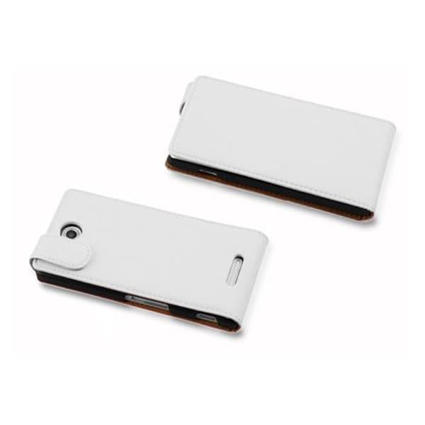 Sony Xperia C Skal Fodral i flipdesign Mobilskydd av smidigt konstläder Case Cover