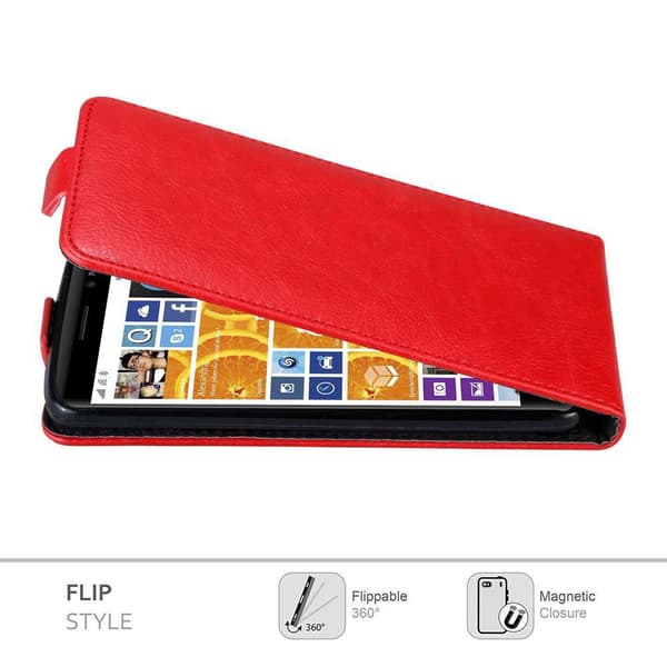 Nokia Lumia 830 Suojakotelo Suojakuori Lompakkokotelo Matkapuhelinkotelo flip muotoilu magneettisuljenta