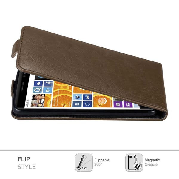 Nokia Lumia 830 Suojakotelo Suojakuori Lompakkokotelo Matkapuhelinkotelo flip muotoilu magneettisuljenta