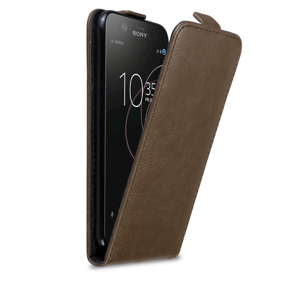 Skyddsfodral för Sony Xperia XZ1 Fodral Skal i flipdesign med magnetisk stängning Case Cover